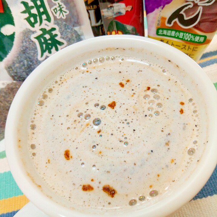 ホッと☆ごまあんこベトナムコーヒーカフェオレ♪